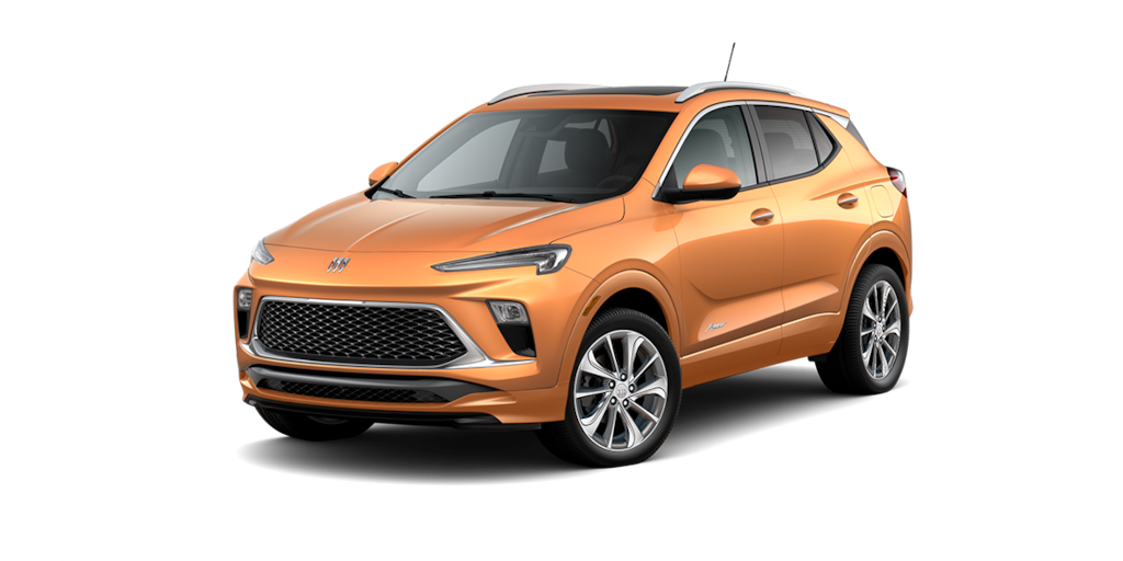 Nueva SUV compacta premium, Buick Encore 2025 Avenir color Zircon Metallic