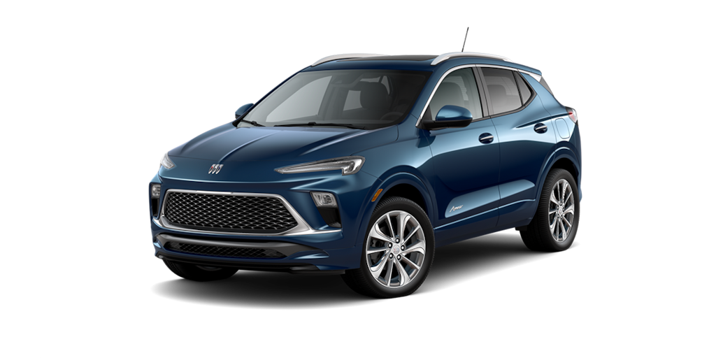 Nueva SUV compacta premium, Buick Encore 2025 Avenir color Cosmonaut Metallic