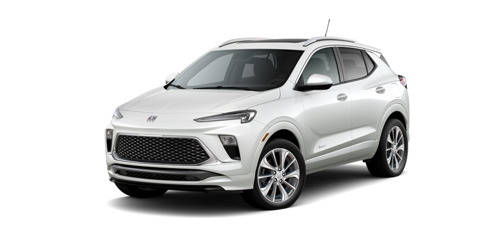 Nueva SUV compacta premium, Buick Encore 2025 Avenir color Abalone White