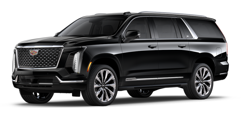 Cadillac Escalade 2026 versión ESV color Black Raven